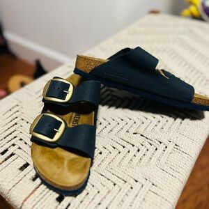 Birkenstock Big Buckle-Midnight color-37N